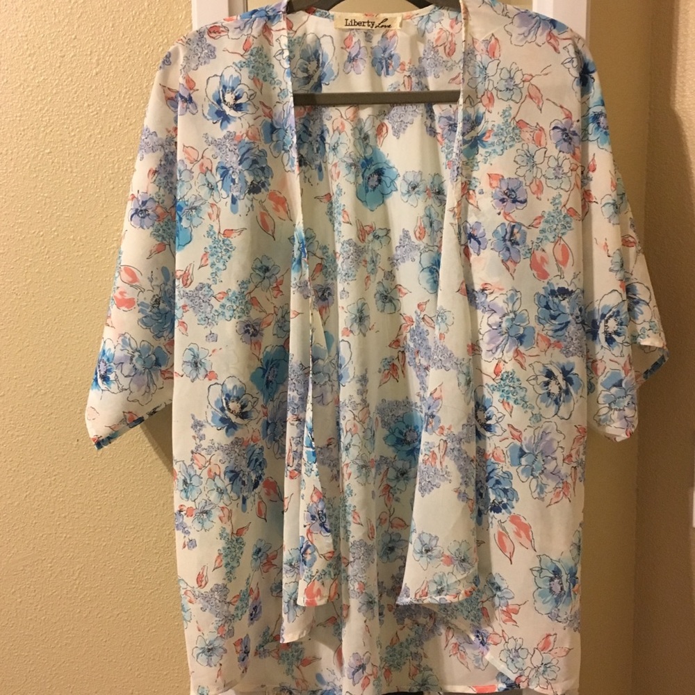 Floral kimono
